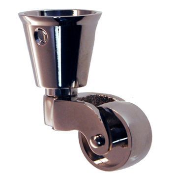 SOLID BRASS ROUND CUP CASTERimage