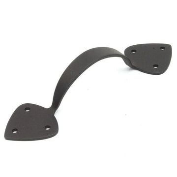 FORGED IRON DOOR PULL W/SPADE DESIGNimage