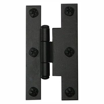 3/8 OFFSET H HINGE  BLACK IRONimage