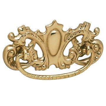 Restorers Classic Victorian Pull with Crown Backplateimage