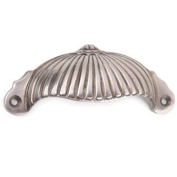 POL CAST IRON & STEEL SCALLOPED BIN PULLimage