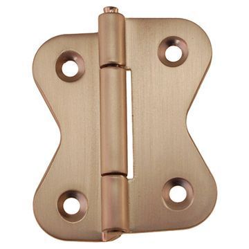 Restorers Classic Butterfly-Shaped 3/8” Offset Hoosier Hingeimage