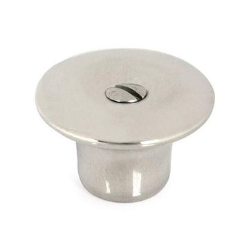 NICKEL PLATED HOOSIER KNOB--1 1/8 DIA.image