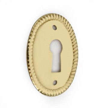 Restorers Classic 1 1/2” Oval Keyhole Escutcheonimage