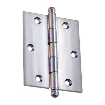 Steel Mortise Hinge with Ball Tips – 2 1/2” x 3 1/8”image