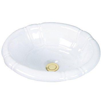 VITREAOUS DROP IN LAV SINKimage