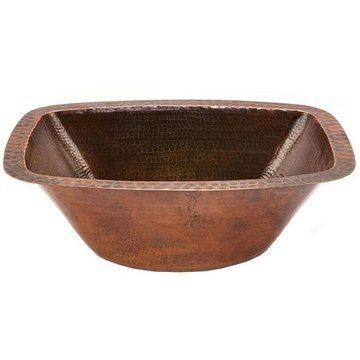 COPPER 17RECTANGLE FLAT RIM LAV   *DS*image