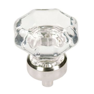 Belwith Keeler Luster Glass Octagon Knobimage