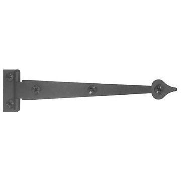 Acorn Cabinet Style Smooth 3/8 Inch Offset Strap Hinge With Spear End - 6 1/2 Inchimage