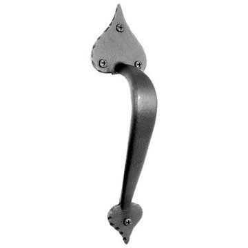 Acorn Door Pull With Heart Ends - 11 Inch X 2 5/8 Inchimage