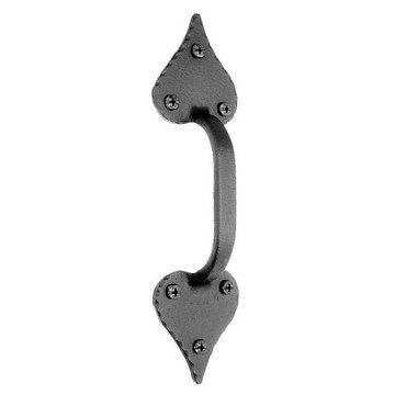 Acorn Door Pull With Heart Ends - 9 1/4 Inch X 2 5/16 Inchimage