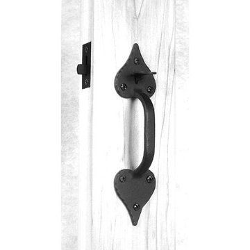 Acorn Latch Set Double Handle Drop With Large Heart Endsimage