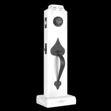 Acorn Latch Set For Predrilled Doors Double Handle Drop With Deadbolt Heart Endsimage