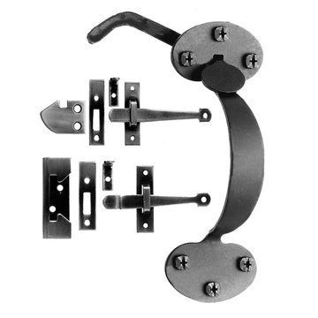 Acorn Smooth Rim Latch Passage And Bevel/Closet Door With Bean End Combination - 6 3/4 Inchimage