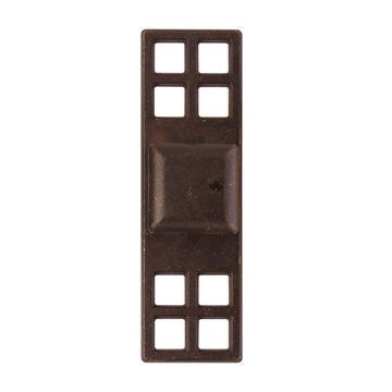 Classic Hardware Oriental Series Square Cabinet Knob With Backplateimage
