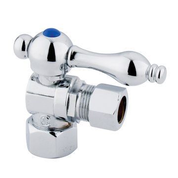 1/2 Inch Classic Curved Decorative Quarter Turn Valves - Lever Handleimage
