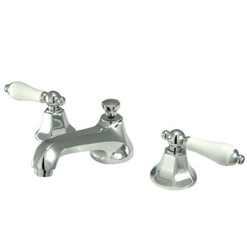 Metropolitan Widespread Lavatory Faucet - Porcelain Leverimage