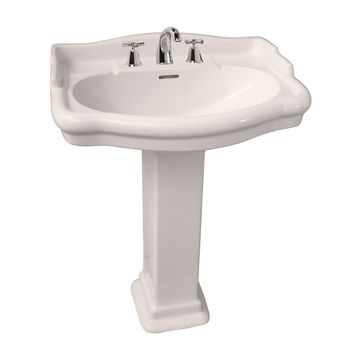 Barclay Stanford 21 3/4 Inch Pedestal Lavatoryimage