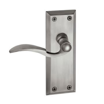 Grandeur Fifth Avenue Double Dummy Interior Door Set With Bellagio Leverimage