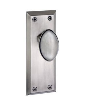 Grandeur Fifth Avenue Double Dummy Interior Door Set With Eden Prairie Knobimage