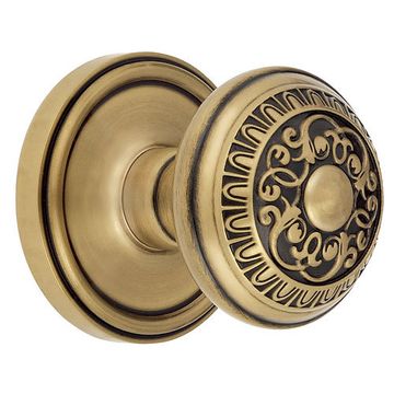 Grandeur Georgetown Passage Interior Door Set With Windsor Knobimage
