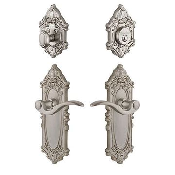 Grandeur Grande Victorian Entry Set With Bellagio Lever - Keyed Differentlyimage