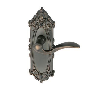 Grandeur Grande Victorian Privacy Interior Door Set With Bellagio Leverimage