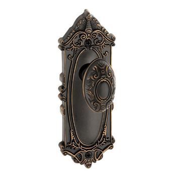 Grandeur Grande Victorian Privacy Interior Door Set With Grande Victorian Knobimage