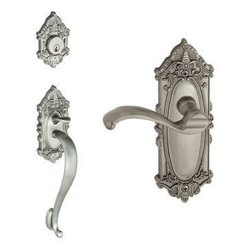 Grandeur Grande Victorian S-Grip Thumblatch To Portofino Lever Entry Setimage