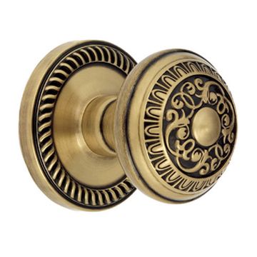 Grandeur Newport Double Dummy Interior Door Set With Windsor Knobimage