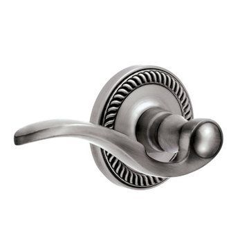 Grandeur Newport Single Dummy Interior Door Set With Bellagio Leverimage