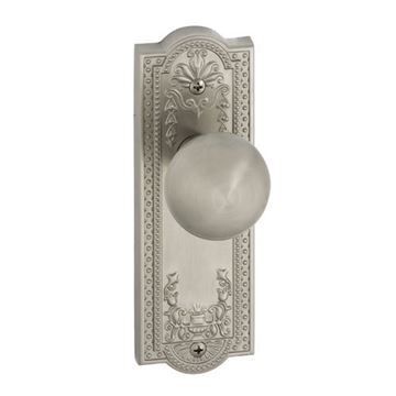 Grandeur Parthenon Double Dummy Interior Door Set With Fifth Avenue Knobimage
