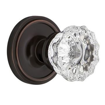 Nostalgic Warehouse Classic Mortise Interior Door Set With Crystal Knobimage