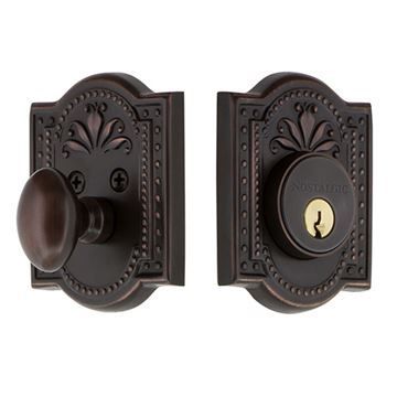 Nostalgic Warehouse Meadows Single Cylinder Deadbolt - Keyed Alikeimage