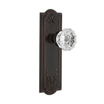 Nostalgic Warehouse Meadows Single Dummy Interior Door Set With Crystal Knob - No Keyholeimage