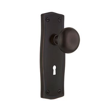 Nostalgic Warehouse Prairie Mortise Interior Door Set With New York Knobimage