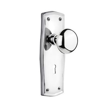 Nostalgic Warehouse Prairie Single Dummy Interior Door Set With New York Knobimage