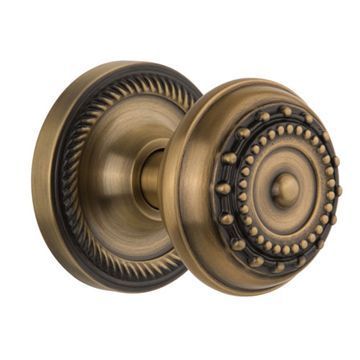 Nostalgic Warehouse Rope Single Dummy Interior Door Set With Meadows Knobimage