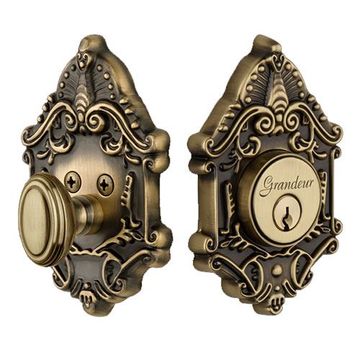 Nostalgic Warehouse Victorian Single Cylinder Deadbolt - Keyed Differentlyimage