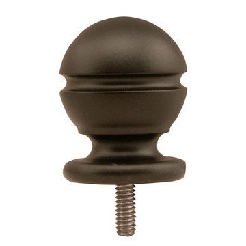 Custom Service Hardware 1 1/2 Inch Sliding Door Rail End Ball Finialimage