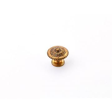 Schaub Symphony Round Floral 1 1/4 Inch Cabinet Knobimage