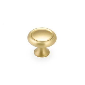 Schaub Traditional Round Button Cabinet Knobimage