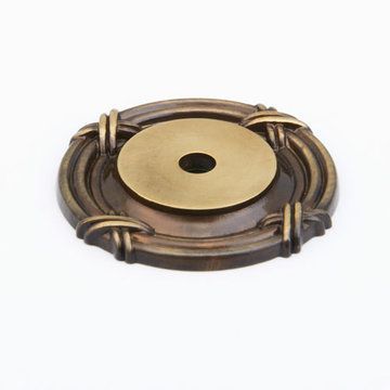 Schaub Versailles Round Backplate For Knobimage