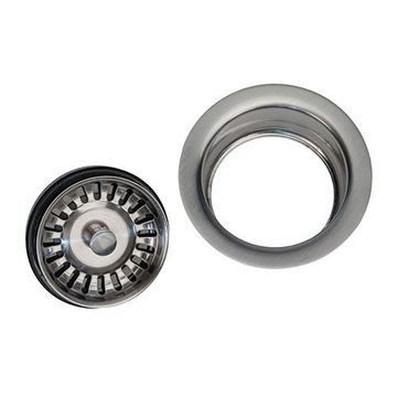 Premier Copper D-130BN 3 1/2 Inch Deluxe Garbage Disposal Drain With Basketimage