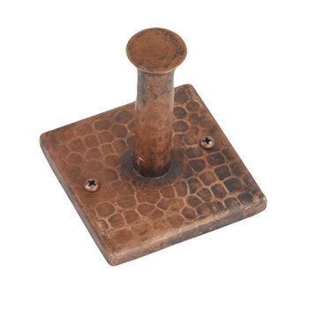 Premier Copper Hand Hammered Copper Single Robe Hookimage