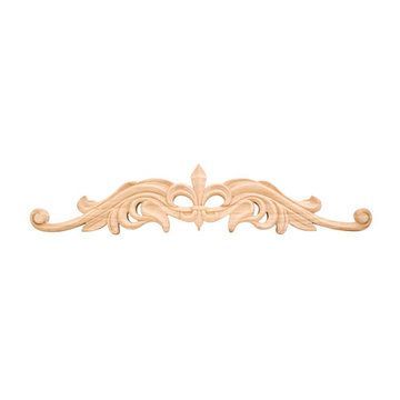 Legacy Heritage 24 Inch Hand Carved Fleur-De-Lis Onlay Appliqueimage