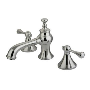 Kingston Brass English Country Widespread Lavatory Faucet - Metal Leverimage