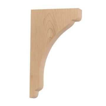 Legacy Signature 10 5/8 Inch Scalloped Bar Bracket Corbel - Narrowimage