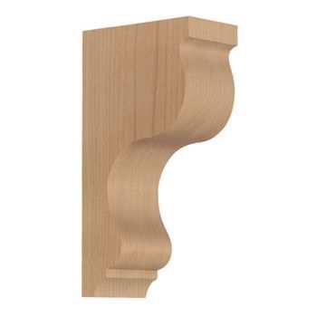 Legacy Signature 12 1/2 Inch Providence Bar Bracket Corbel - Wideimage