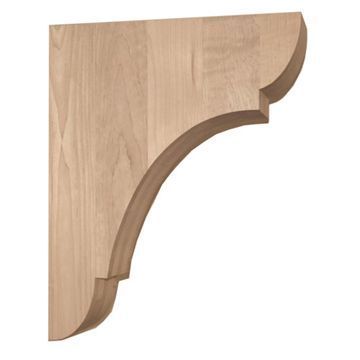 Legacy Signature 12 Inch Manchester Bar Bracket Corbel - Wideimage